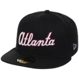 Atlanta Braves MLB City Connect - Black Metallics New Era 59FIFTY