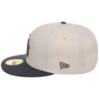 Los Angeles Dodgers MLB Cream x Graphite New Era 59FIFTY – 6