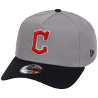 Cleveland Indians MLB Gray OTC FASHION CORE New Era 9FORTY A-Frame