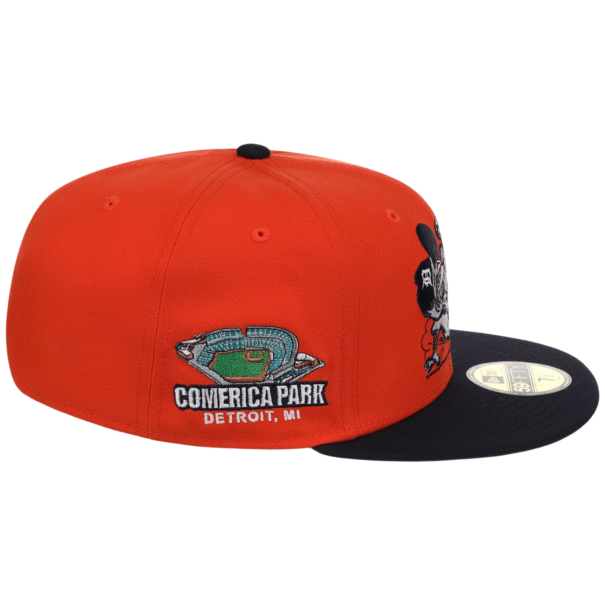Detroit Tigers Friday Flux New Era 59FIFTY (Orange/Navy) – LidsHatDrop