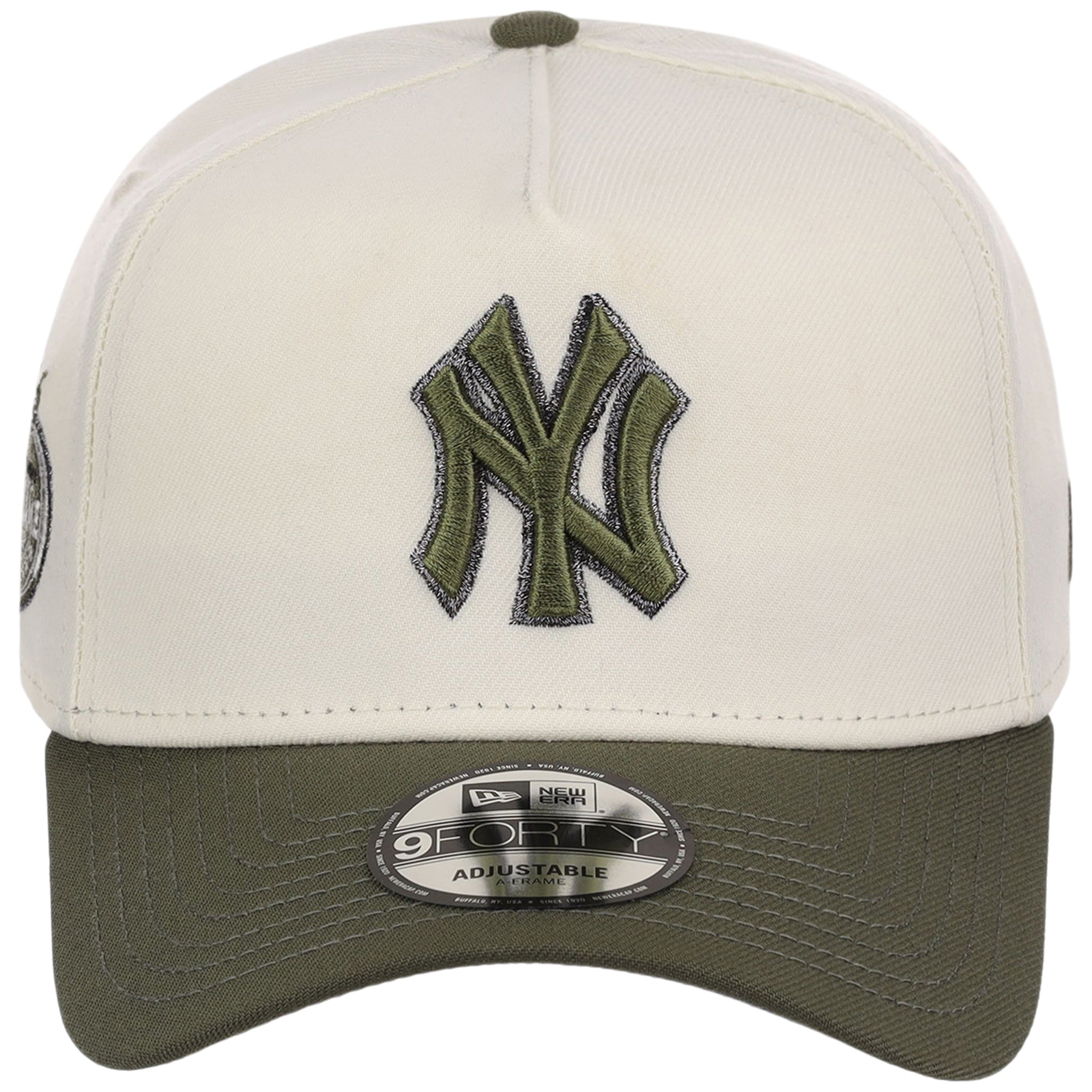 New York Yankees MLB Chrome Olive New Era 9FORTY