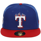 Texas Rangers MLB Playing with Fire New Era 59FIFTY
