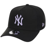 New York Yankees MLB Black x Lavender FASHION CORE New Era 9FORTY A-Frame