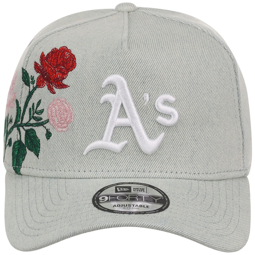 Oakland Athletics MLB Denim Flower New Era 9FORTY