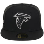 Atlanta Falcons NFL Liquid Titanium New Era 59FIFTY