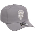 San Francisco Giants MLB Gray x White FASHION CORE New Era 9FORTY A-Frame