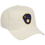 Milwaukee Brewers MLB Chrome Cord FASHION CORE New Era 9FORTY A-Frame