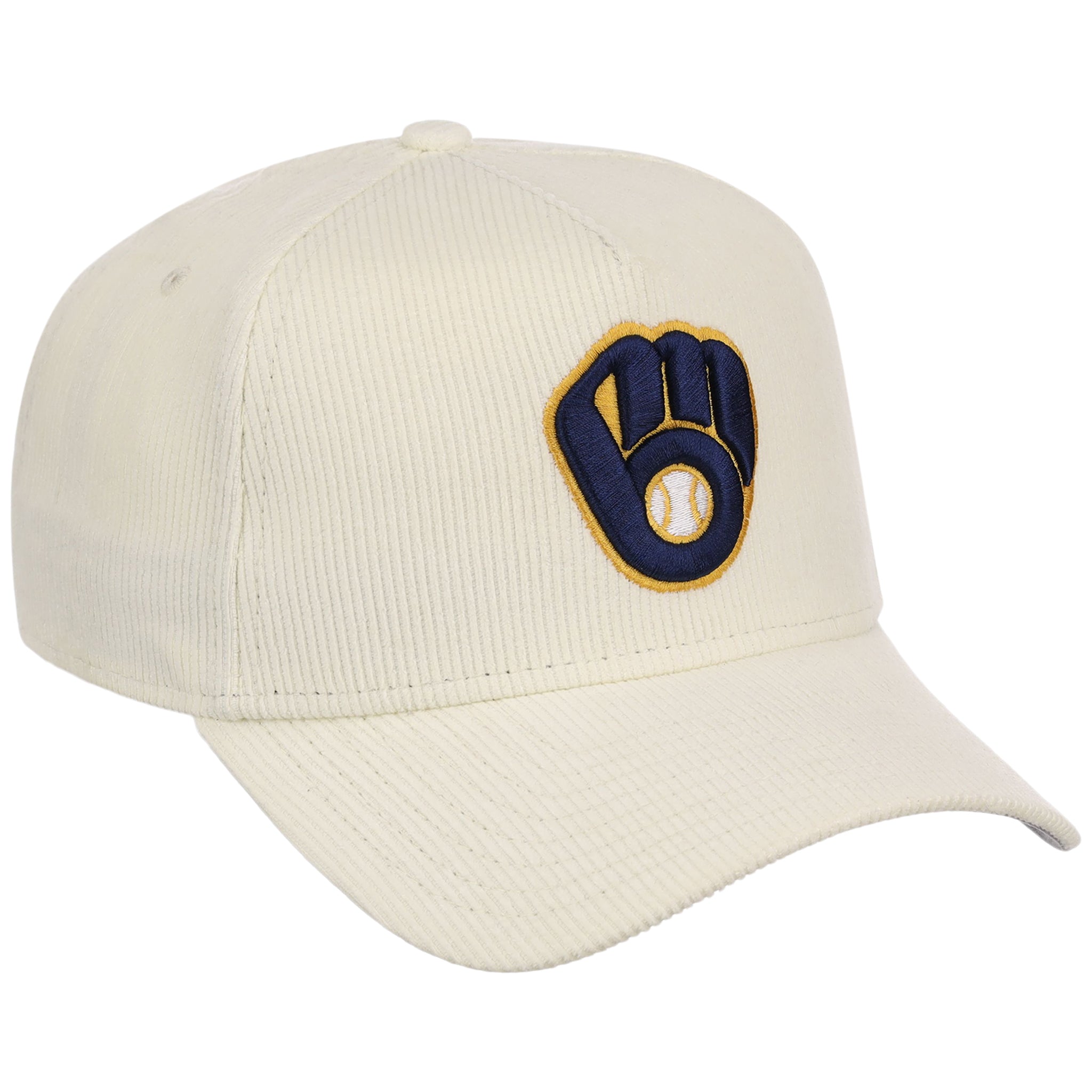 Milwaukee Brewers MLB Chrome Cord FASHION CORE New Era 9FORTY A-Frame
