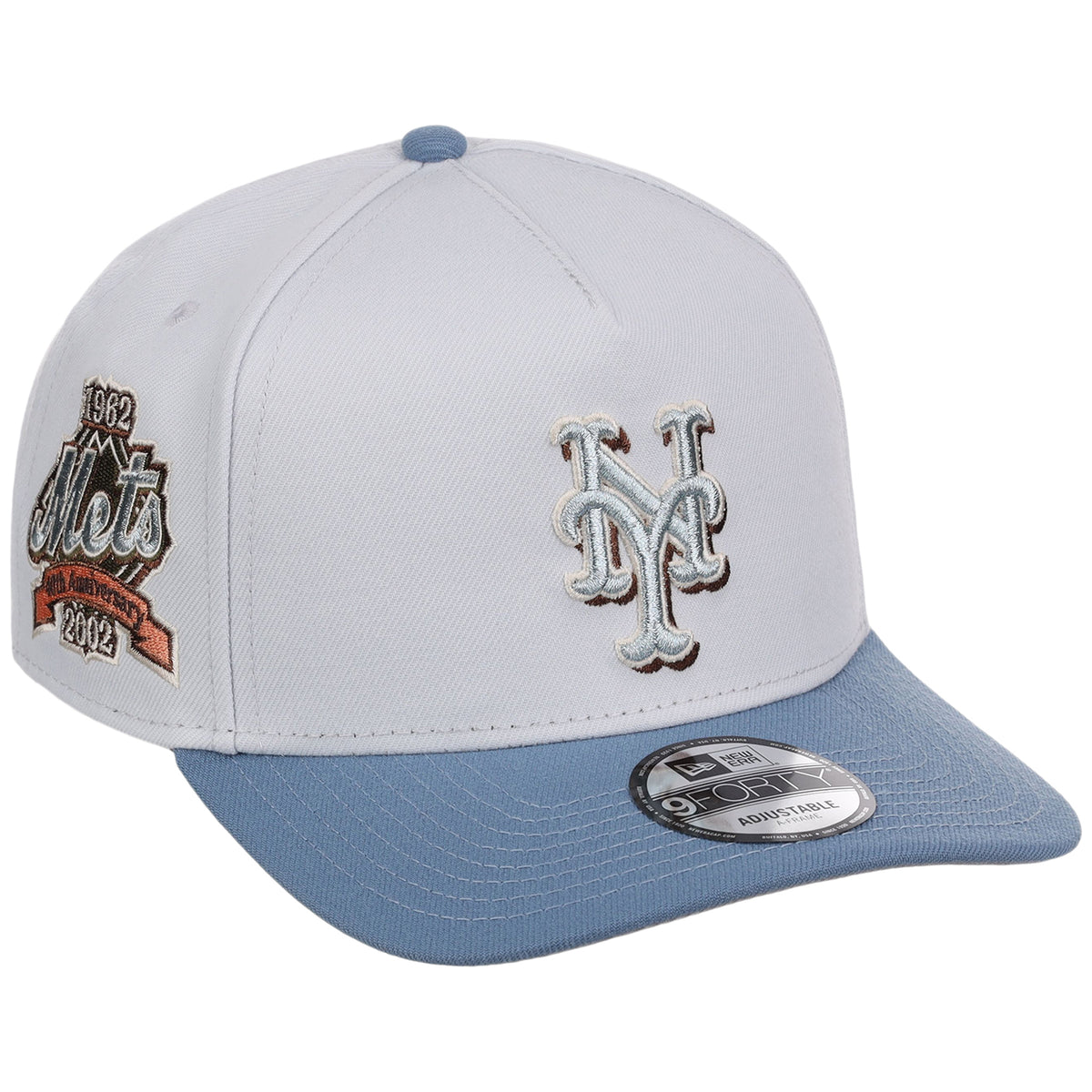 New York Mets MLB Faded Spur New Era 9FORTY A-Frame