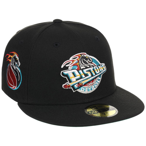 Detroit Pistons NBA Black Dome New Era 59FIFTY