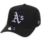 Oakland Athletics MLB Black x Lavender FASHION CORE New Era 9FORTY A-Frame