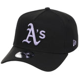 Oakland Athletics MLB Black x Lavender FASHION CORE New Era 9FORTY A-Frame