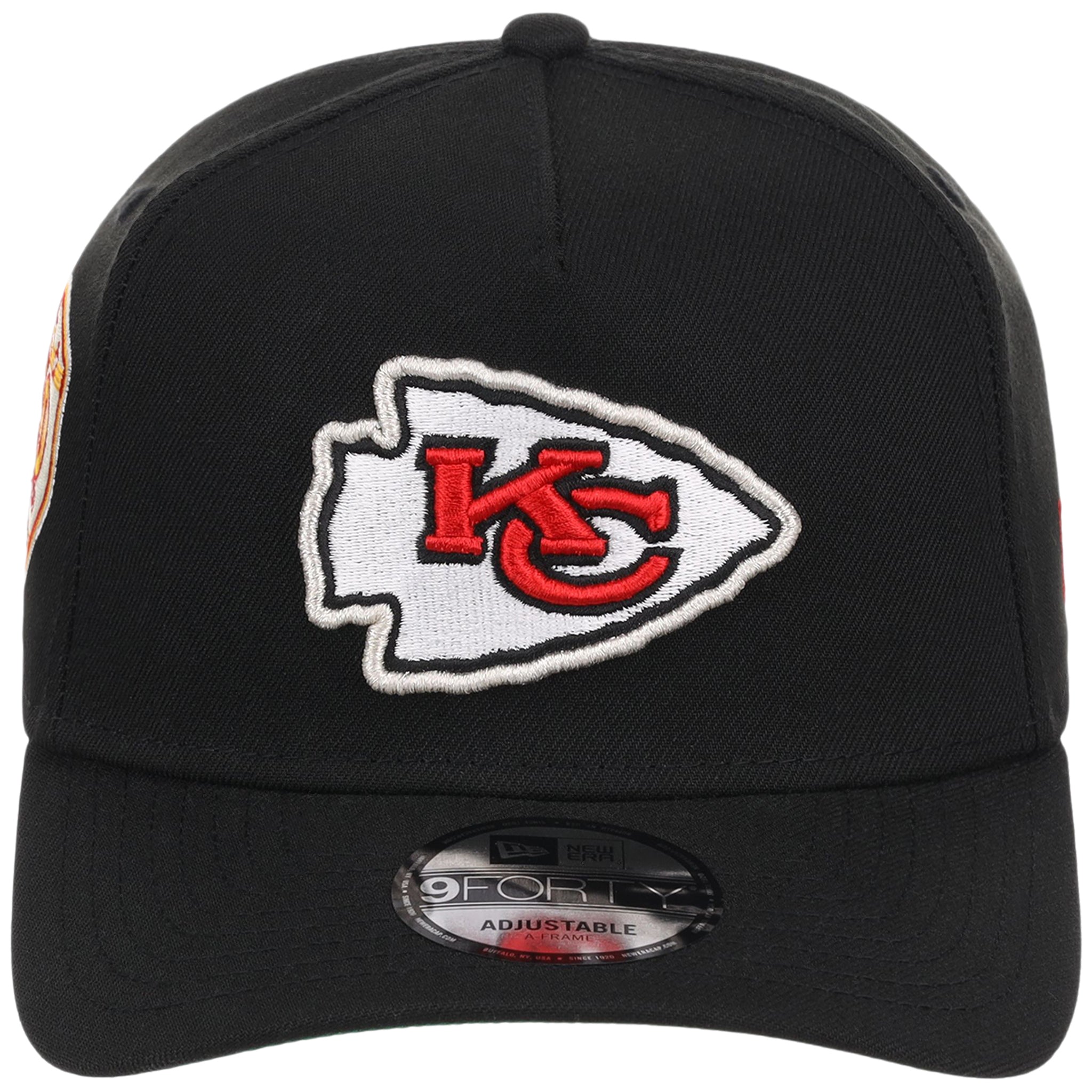 Kansas City Chiefs NFL Black Dome New Era 9FORTY A-Frame