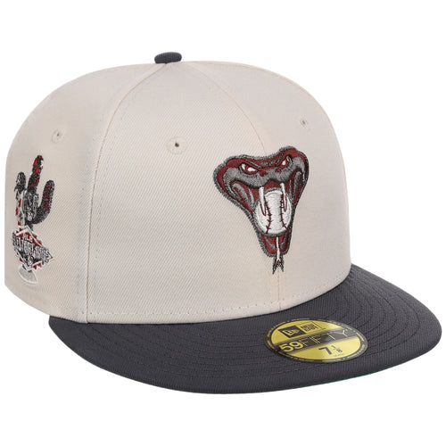 Arizona Diamondbacks MLB Cream x Graphite New Era 59FIFTY