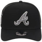 Atlanta Braves MLB Liquid Titanium New Era 9FORTY A-Frame