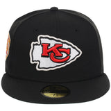 Kansas City Chiefs NFL Black Dome New Era 59FIFTY