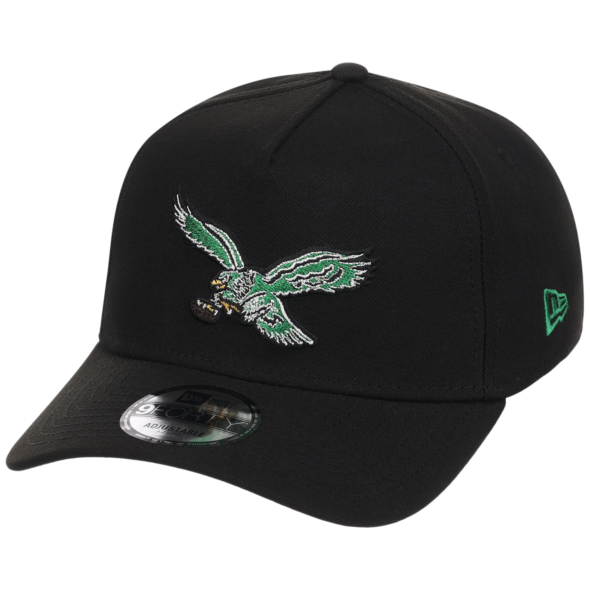 Philadelphia Eagles NFL Black Dome New Era 9FORTY A-Frame