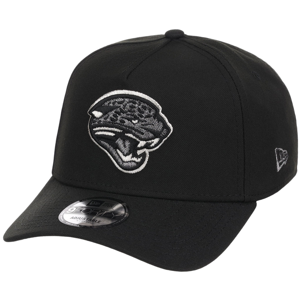 Jacksonville Jaguars NFL Liquid Titanium New Era 9FORTY