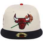 Chicago Bulls Chicago Sole New Era 59FIFTY (Chrome/Navy)