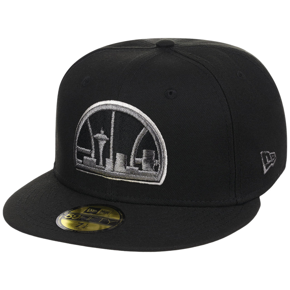 Seattle Supersonics NBA Liquid Titanium New Era 59FIFTY
