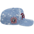 New York Rangers NHL Acid Wash Mitchell & Ness Pro Pinch