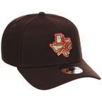Houston Astros MLB Burnt Wood FASHION CORE New Era 9FORTY A-Frame