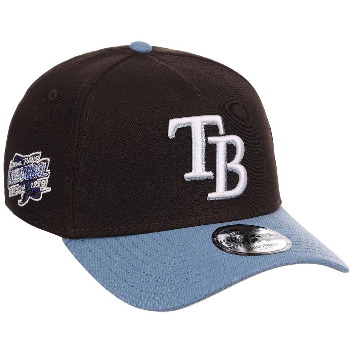 Tampa Bay Rays MLB Driftwood Fade New Era 9FORTY A-Frame