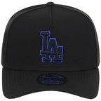 Los Angeles Dodgers MLB Black x Royal FASHION CORE New Era 9FORTY A-Frame