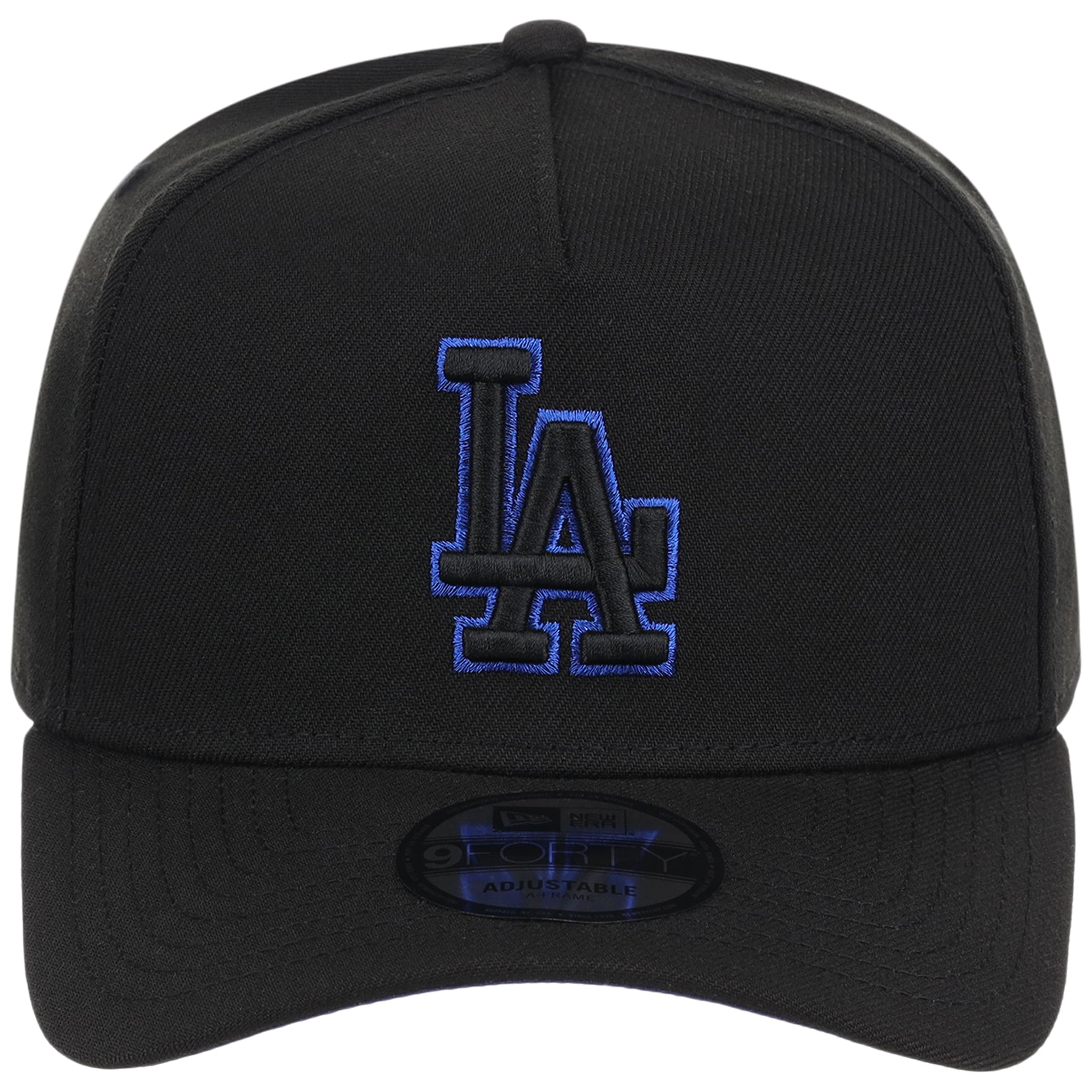 Los Angeles Dodgers MLB Black x Royal FASHION CORE New Era 9FORTY A-Frame