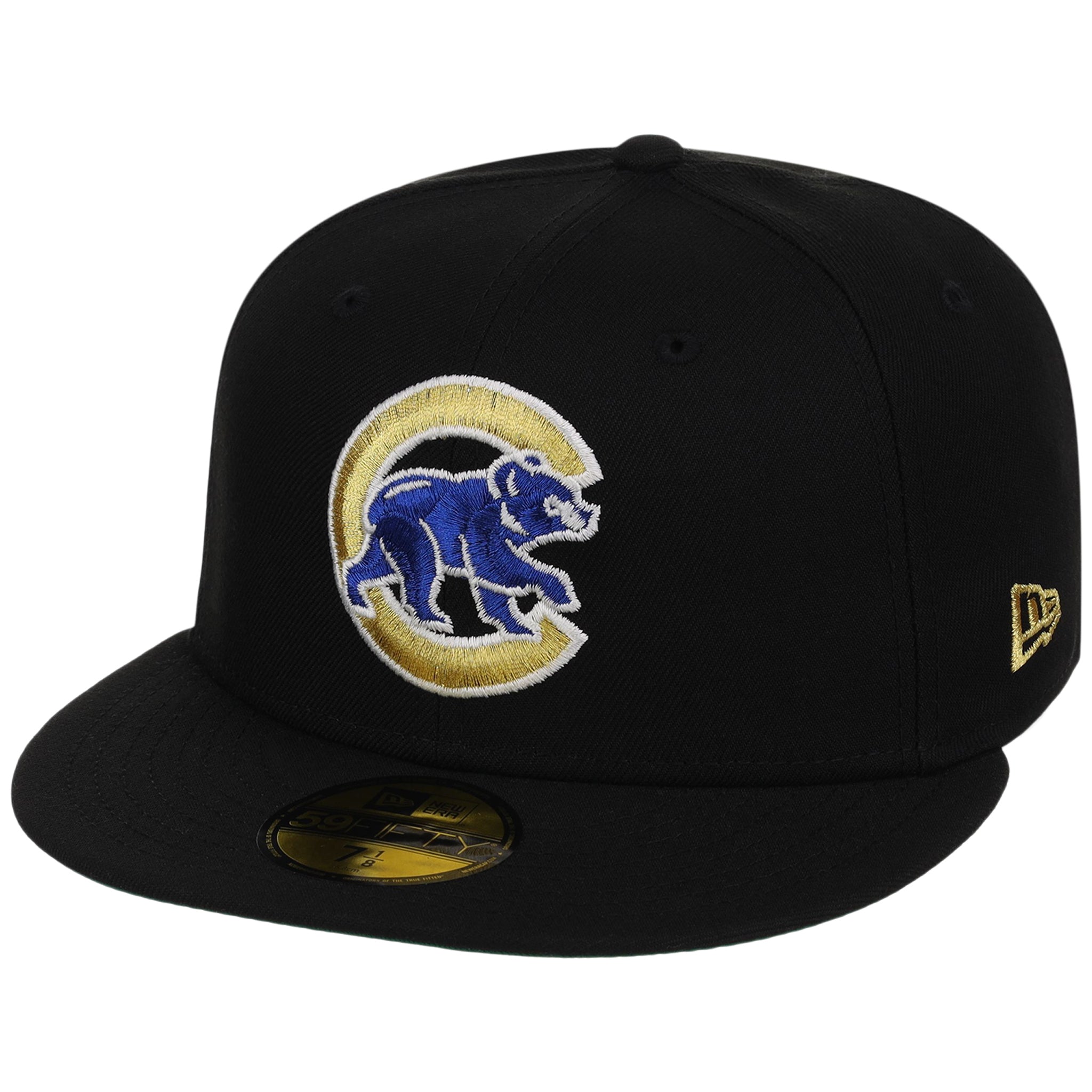 Chicago Cubs Northside Chicago Crown the City New Era 59FIFTY (Black/Black)