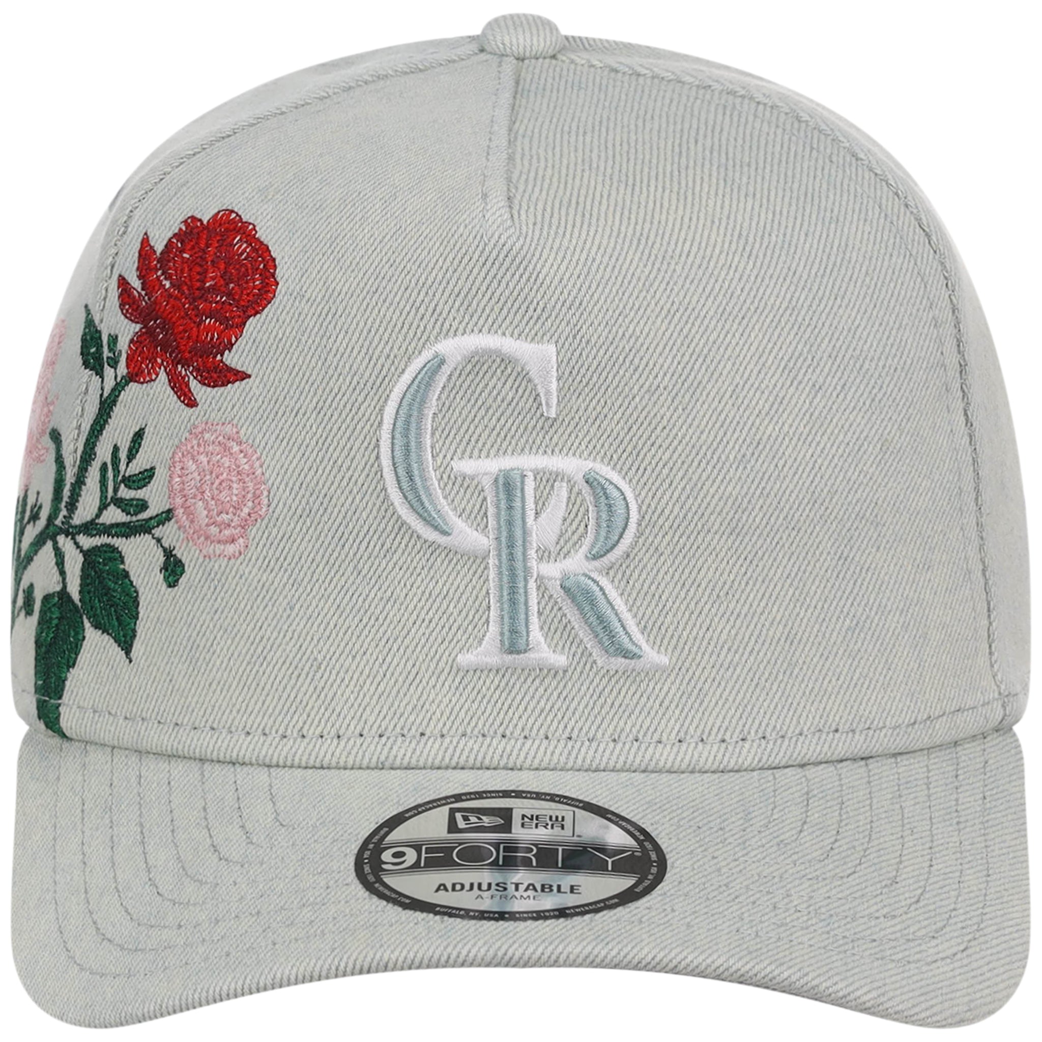 Colorado Rockies MLB Denim Flower New Era 9FORTY