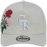 Colorado Rockies MLB Denim Flower New Era 9FORTY