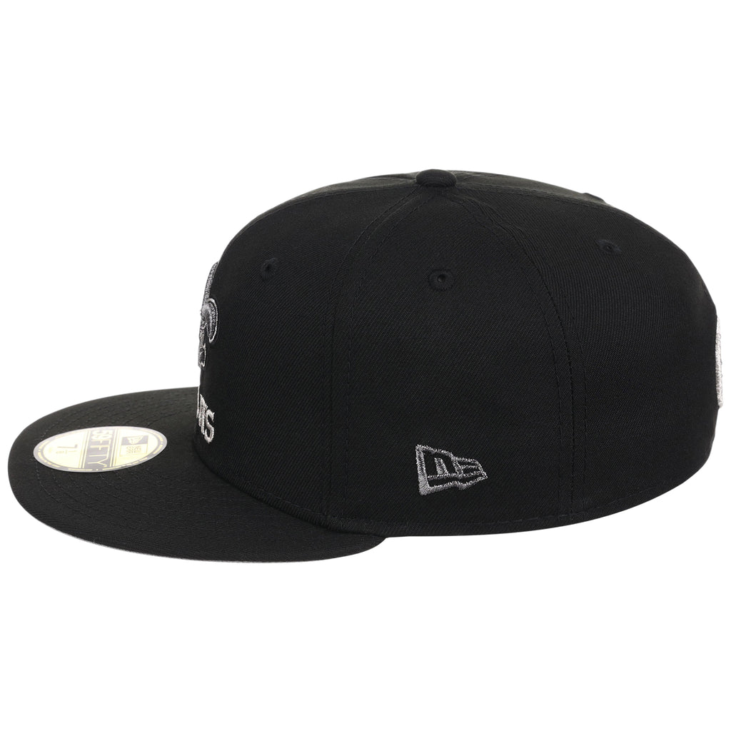 New Orleans Saints NFL Liquid Titanium New Era 59FIFTY