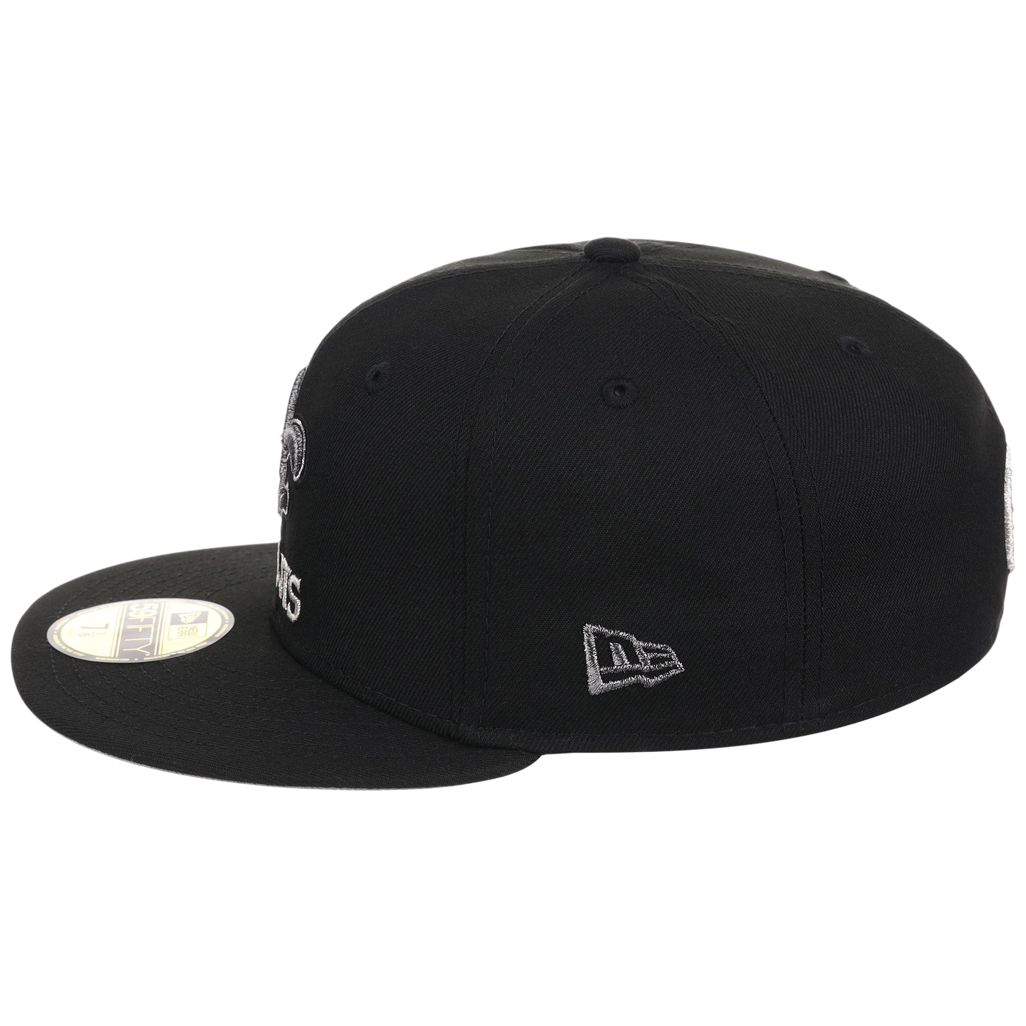 New Orleans Saints NFL Liquid Titanium New Era 59FIFTY