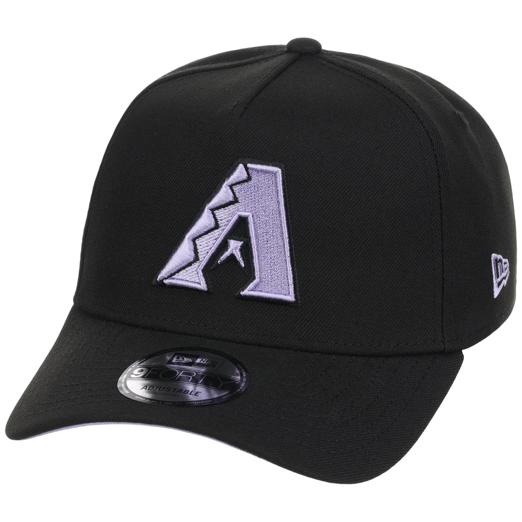 Arizona Diamondbacks MLB Black x Lavender FASHION CORE New Era 9FORTY A-Frame