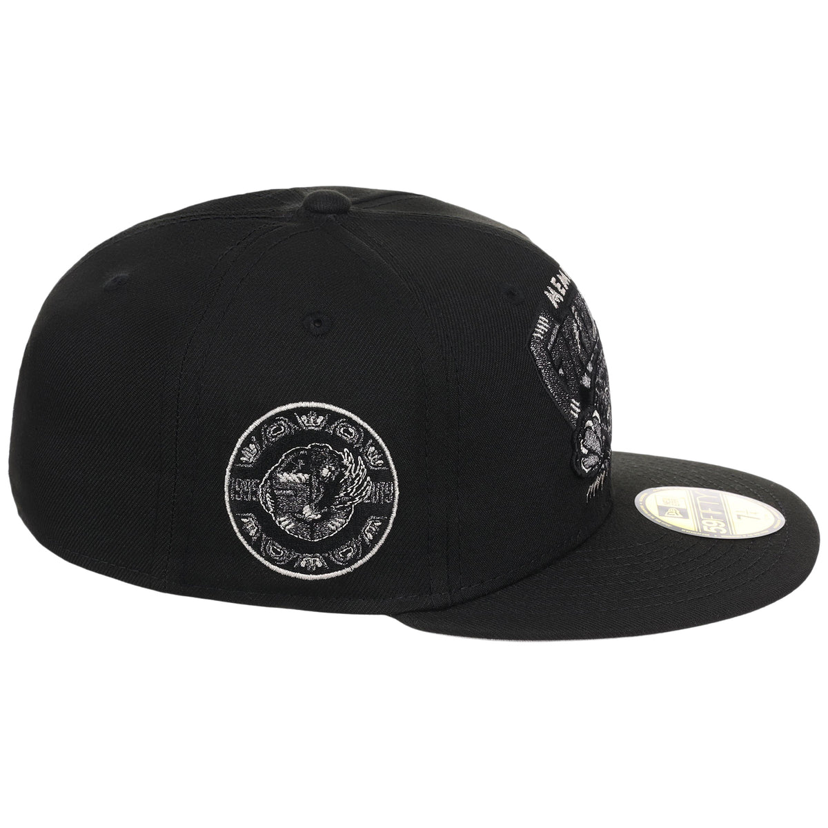Memphis Grizzlies NBA Liquid Titanium New Era 59FIFTY