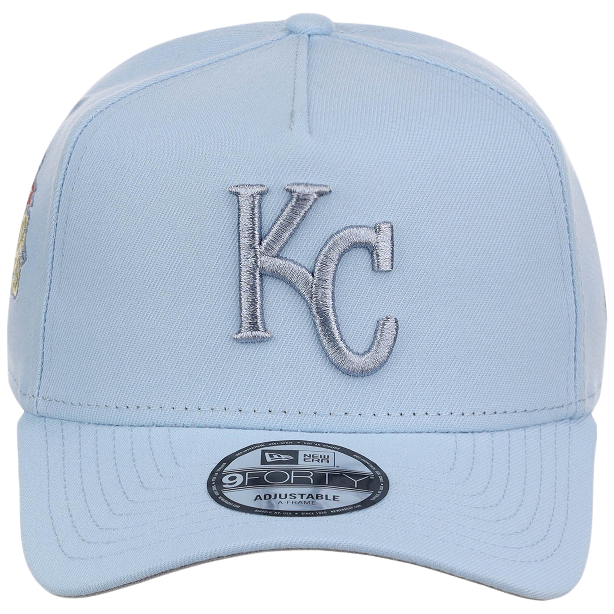 Kansas City Royals MLB Glacial Blue New Era 9FORTY A-Frame