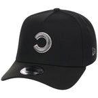 Chicago Cubs MLB Flipmode 2.0 Liquid Titanium New Era 9FORTY A-Frame (Black/Black/Gray)