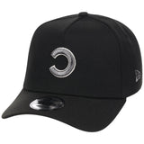 Chicago Cubs MLB Flipmode 2.0 Liquid Titanium New Era 9FORTY A-Frame (Black/Black/Gray)