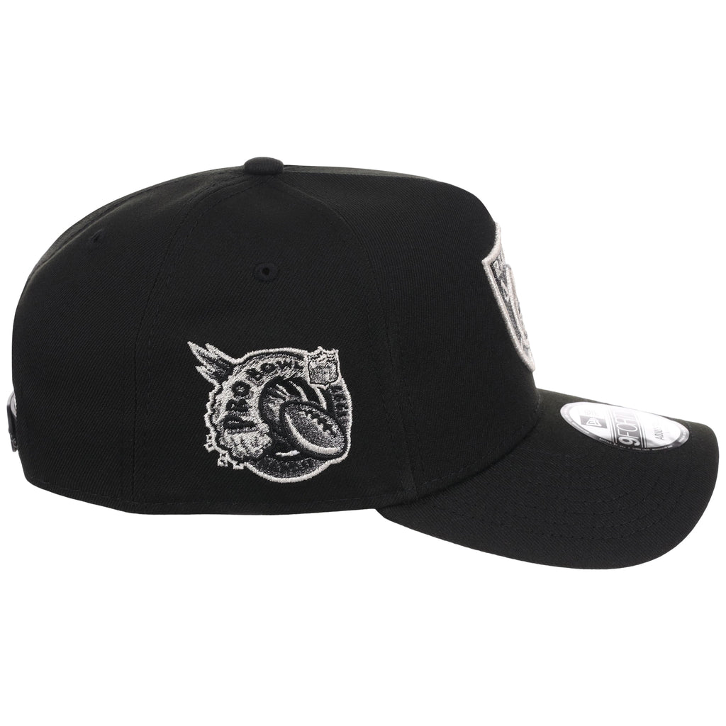 Las Vegas Raiders NFL Liquid Titanium New Era 9FORTY