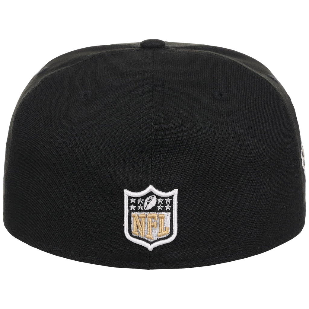 New Orleans Saints NFL Black Dome New Era 59FIFTY