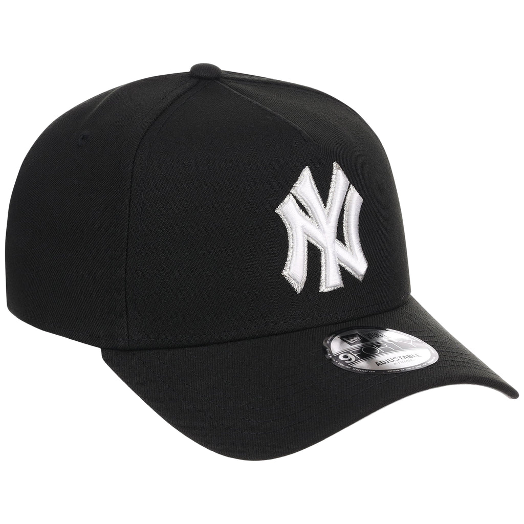 New York Yankees MLB Black x White FASHION CORE New Era 9FORTY A-Frame