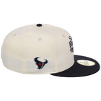 Houston Texans 'Still Reppin' (Chrome/Navy) Houston Crown the City New Era 59FIFTY