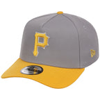 Pittsburgh Pirates MLB Gray OTC FASHION CORE New Era 9FORTY A-Frame