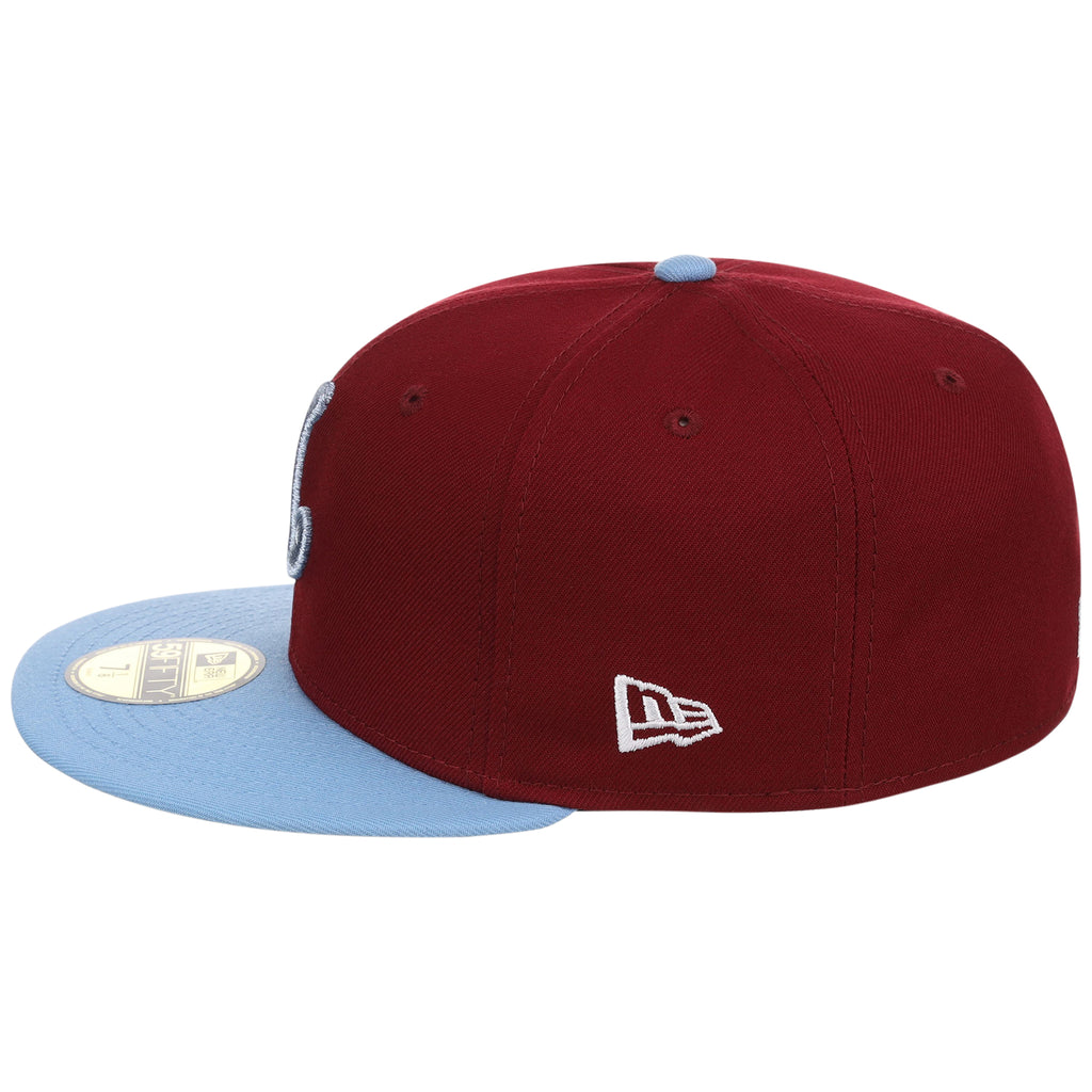 Philadelphia Phillies MLB Flipmode 2.0 New Era 59FIFTY (Cardinal/Sky/Gray)