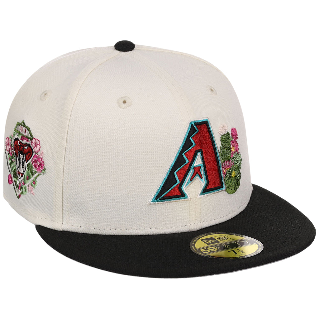 Arizona Diamondbacks Phoenix Crown the City New Era 59FIFTY (Chrome/Black)