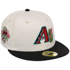Arizona Diamondbacks Phoenix Crown the City New Era 59FIFTY (Chrome/Black)
