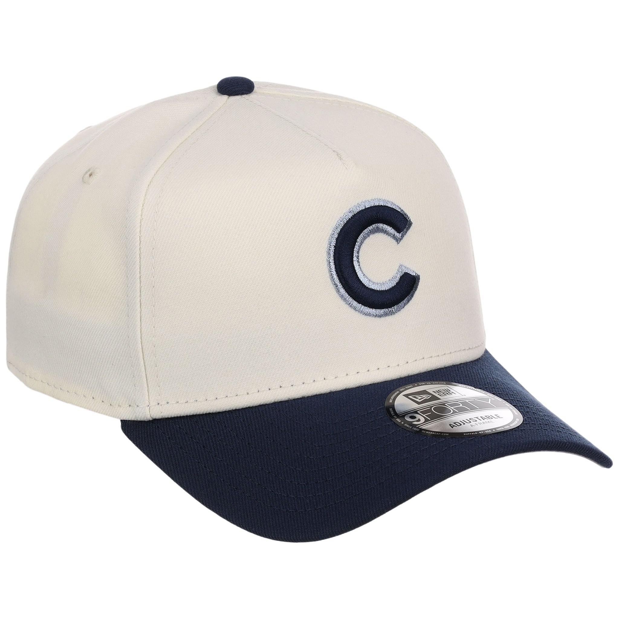 Chicago Cubs MLB Chrome x Navy FASHION CORE New Era 9FORTY A-Frame