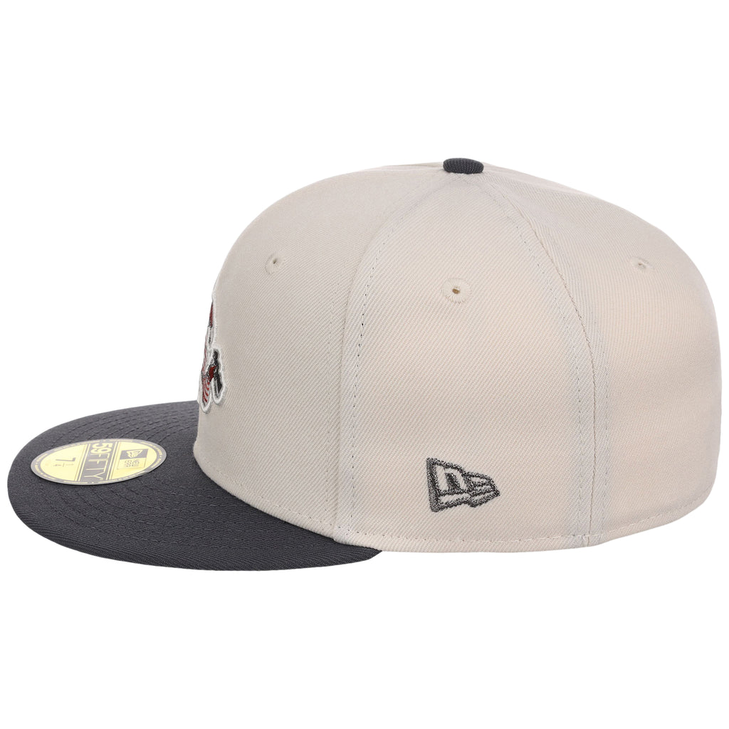 Cincinnati Reds MLB Cream x Graphite New Era 59FIFTY – 6