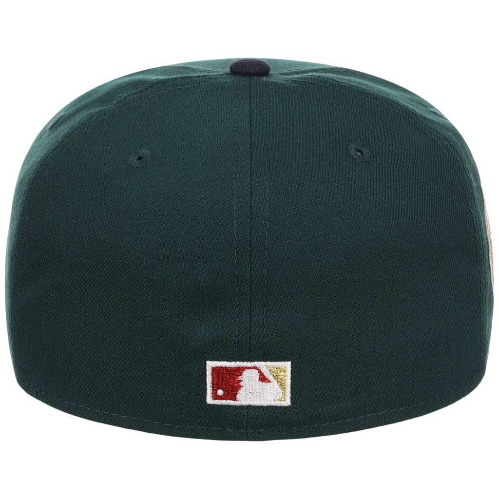 Chicago Cubs Northside Chicago Crown the City New Era 59FIFTY (Dark Green/Navy)